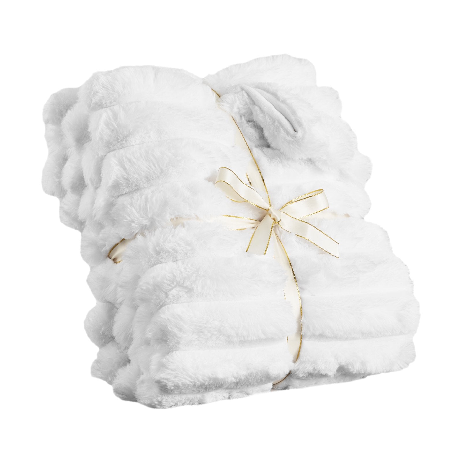 Soft Faux-Fur Throw Blanket