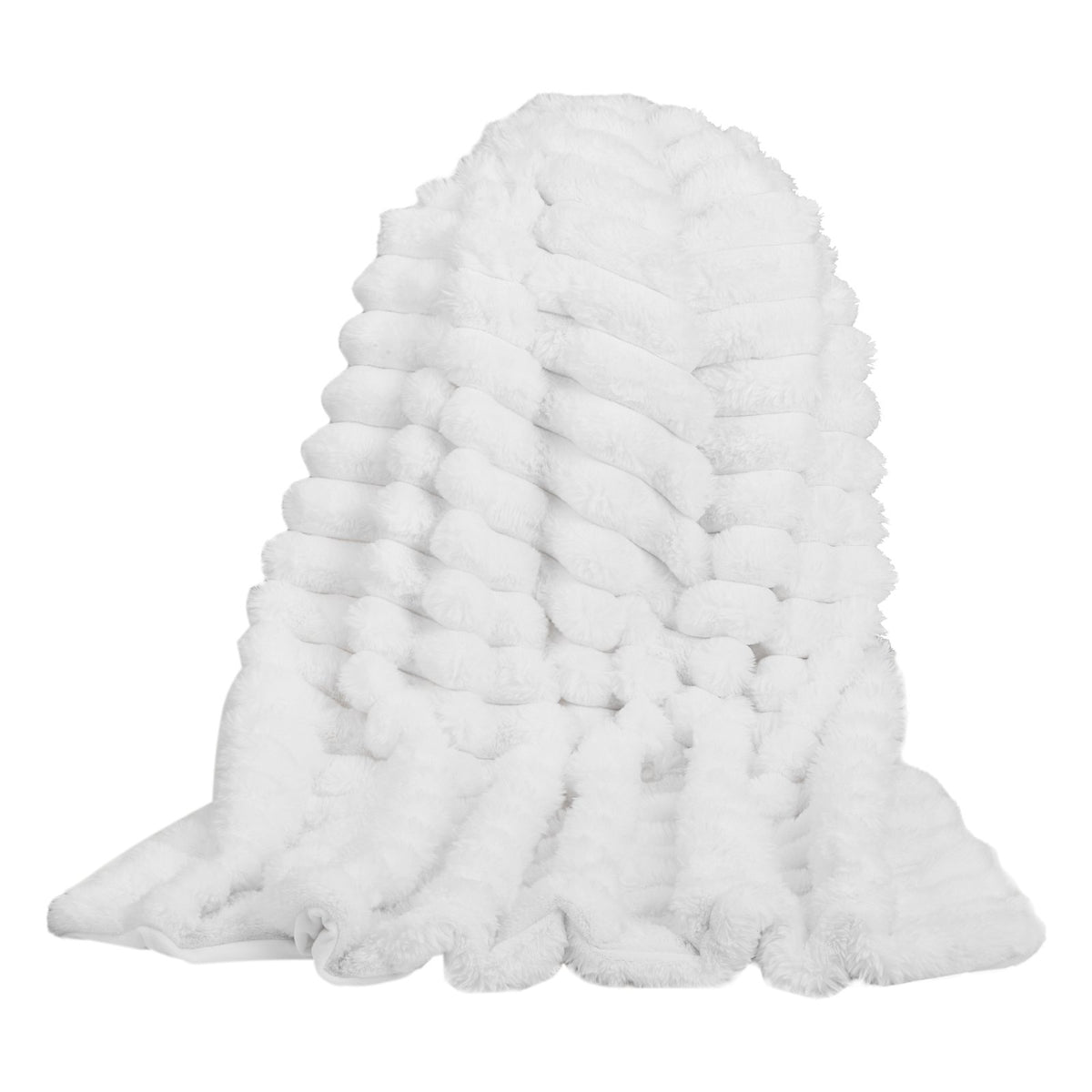Soft Faux-Fur Throw Blanket