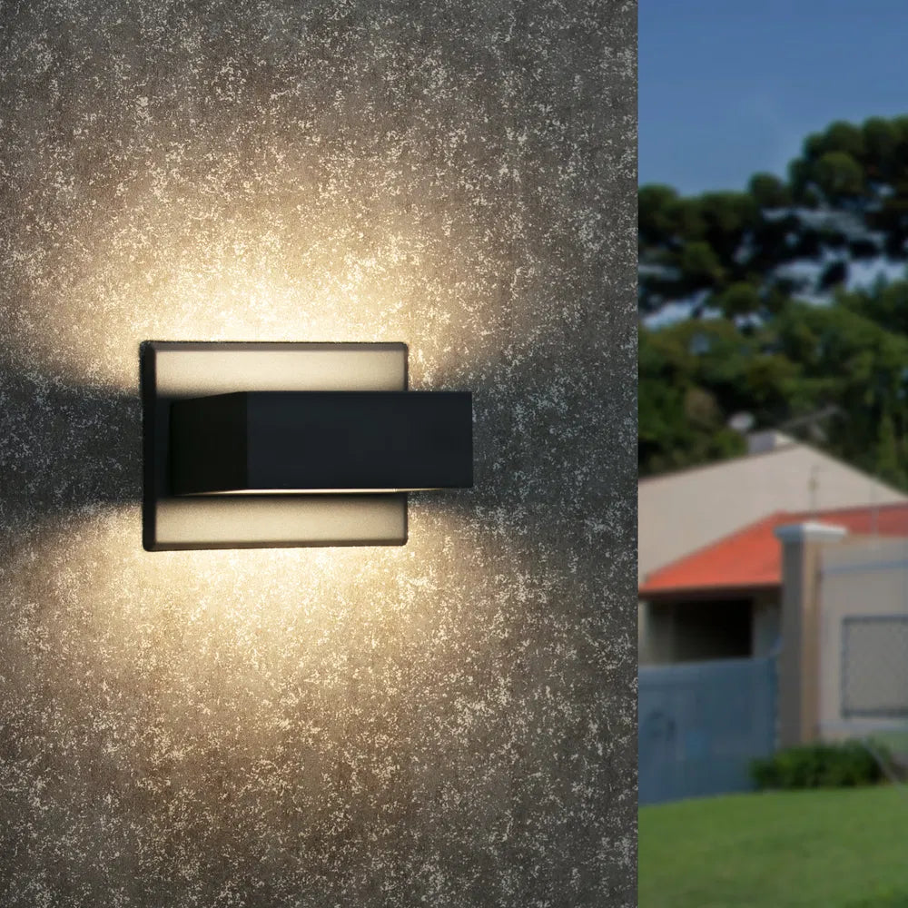 Frame Up & Down Outdoor Wall Light supplier product view