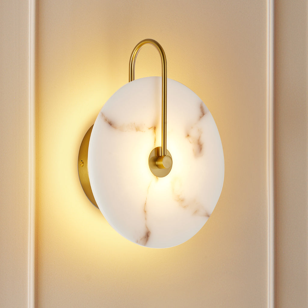 Halo Stone Wall Sconce supplier product view