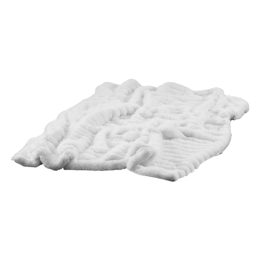 Soft Faux-Fur Throw Blanket
